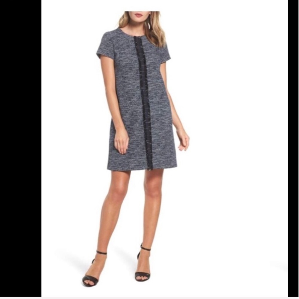 Adrianna Pappell Tweed Shift Dress